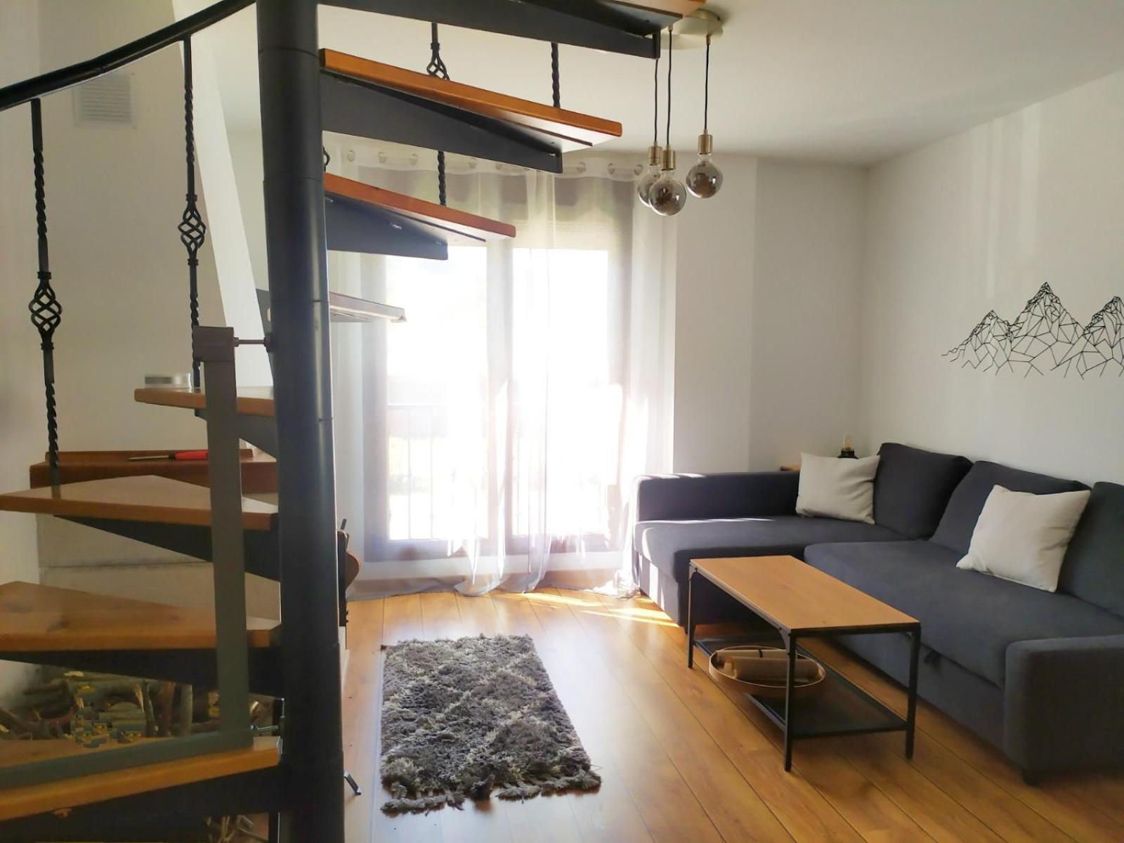 Апартаменты Duplex El Refugio De Porma Пуэбла-де-Лильо Экстерьер фото